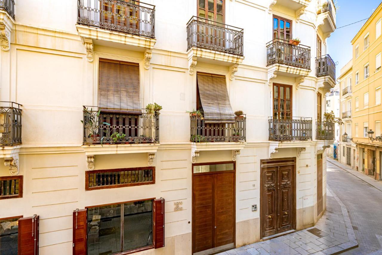 Duplex Mercado Central Valencia Exterior foto